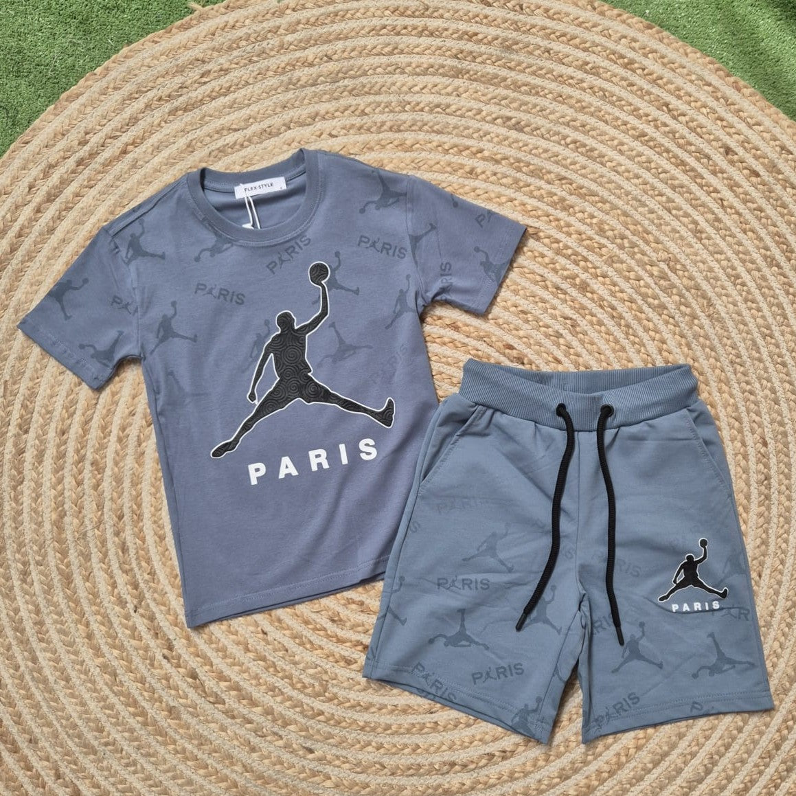 Conjunto baloncesto azul