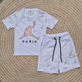 Conjunto baloncesto blanco