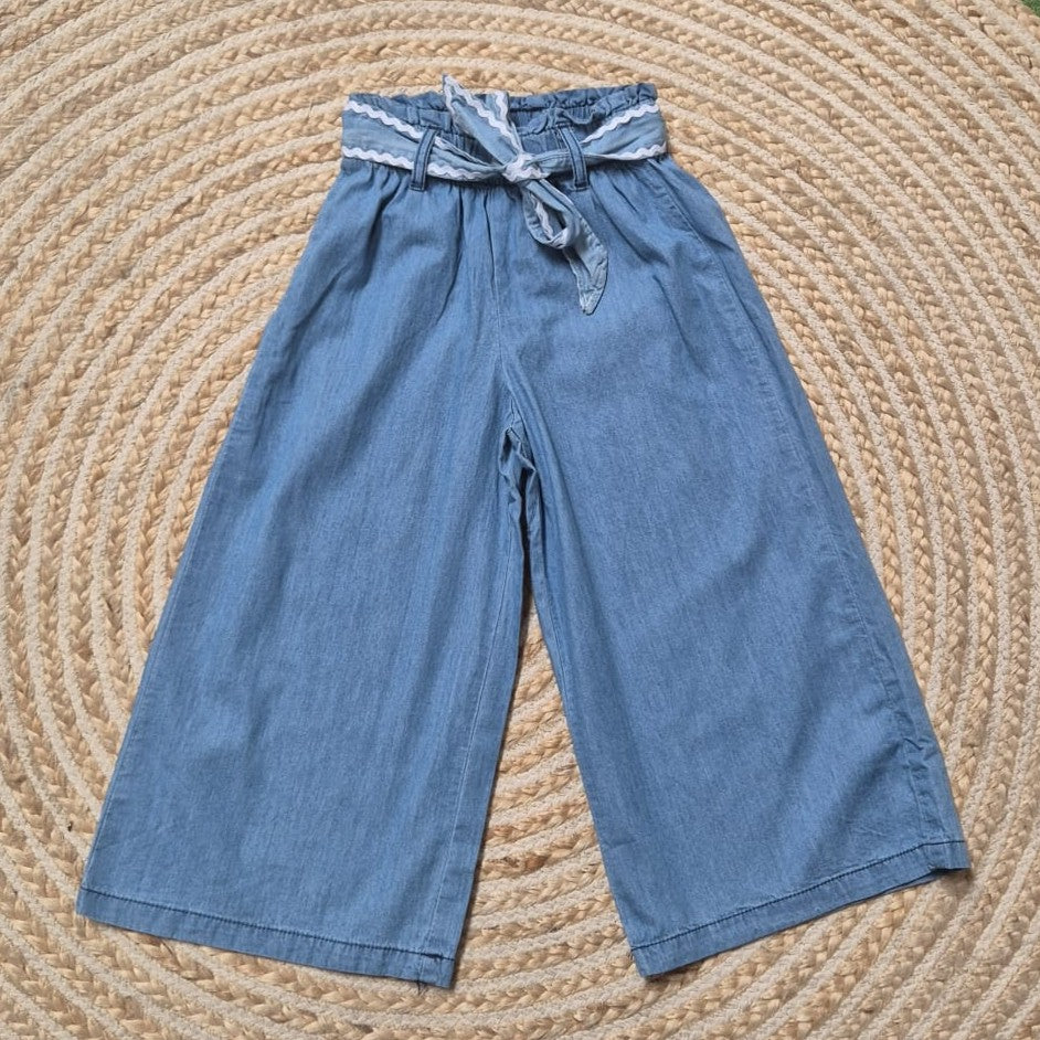 Pantalon lazo oscuro