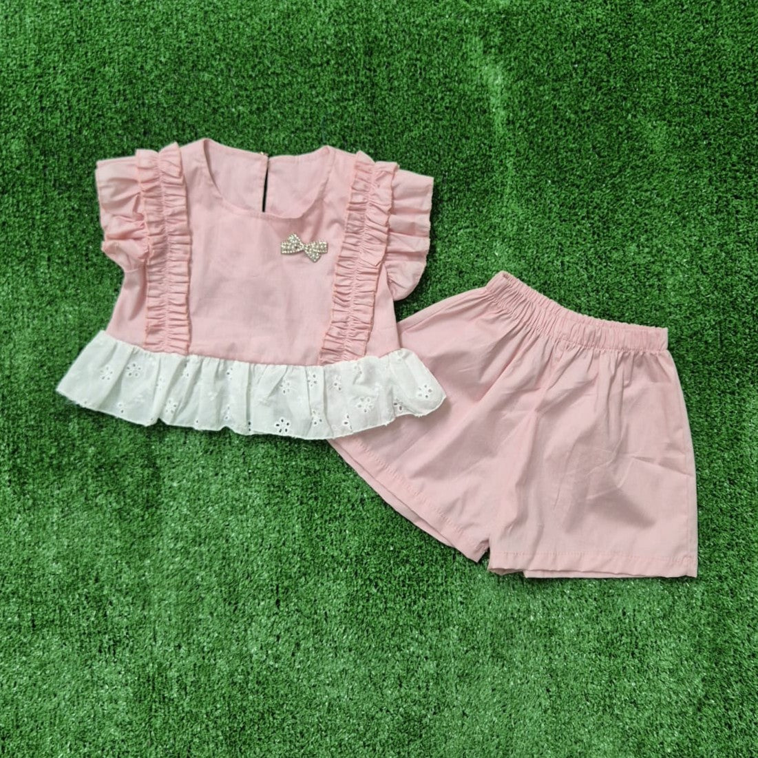 Conjunto iris rosa