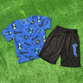 Conjunto baseball azul