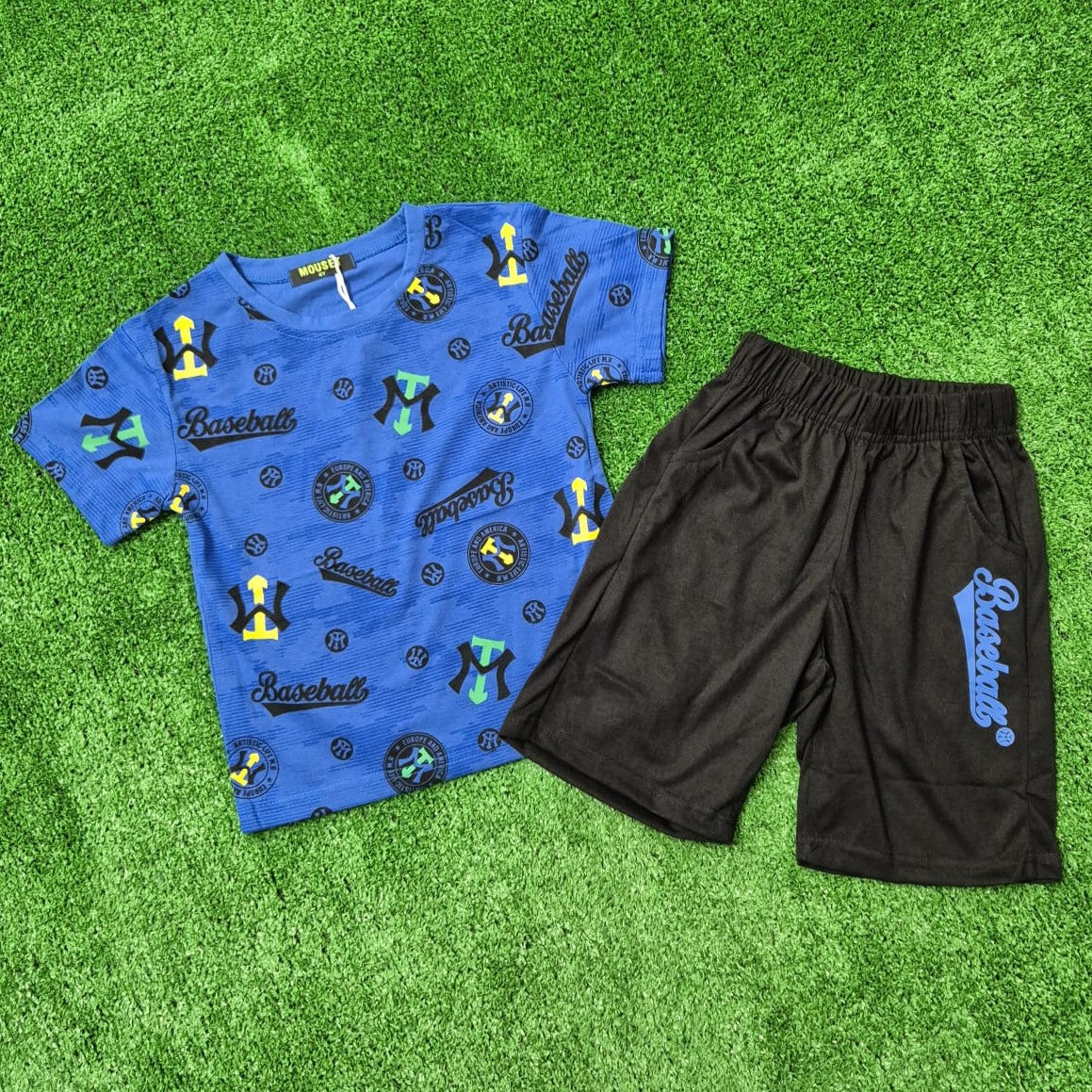 Conjunto baseball azul