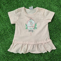 Camiseta Casita rosa