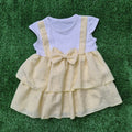 Vestido Camiseta amarillo