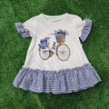 Vestido Bicicleta azul