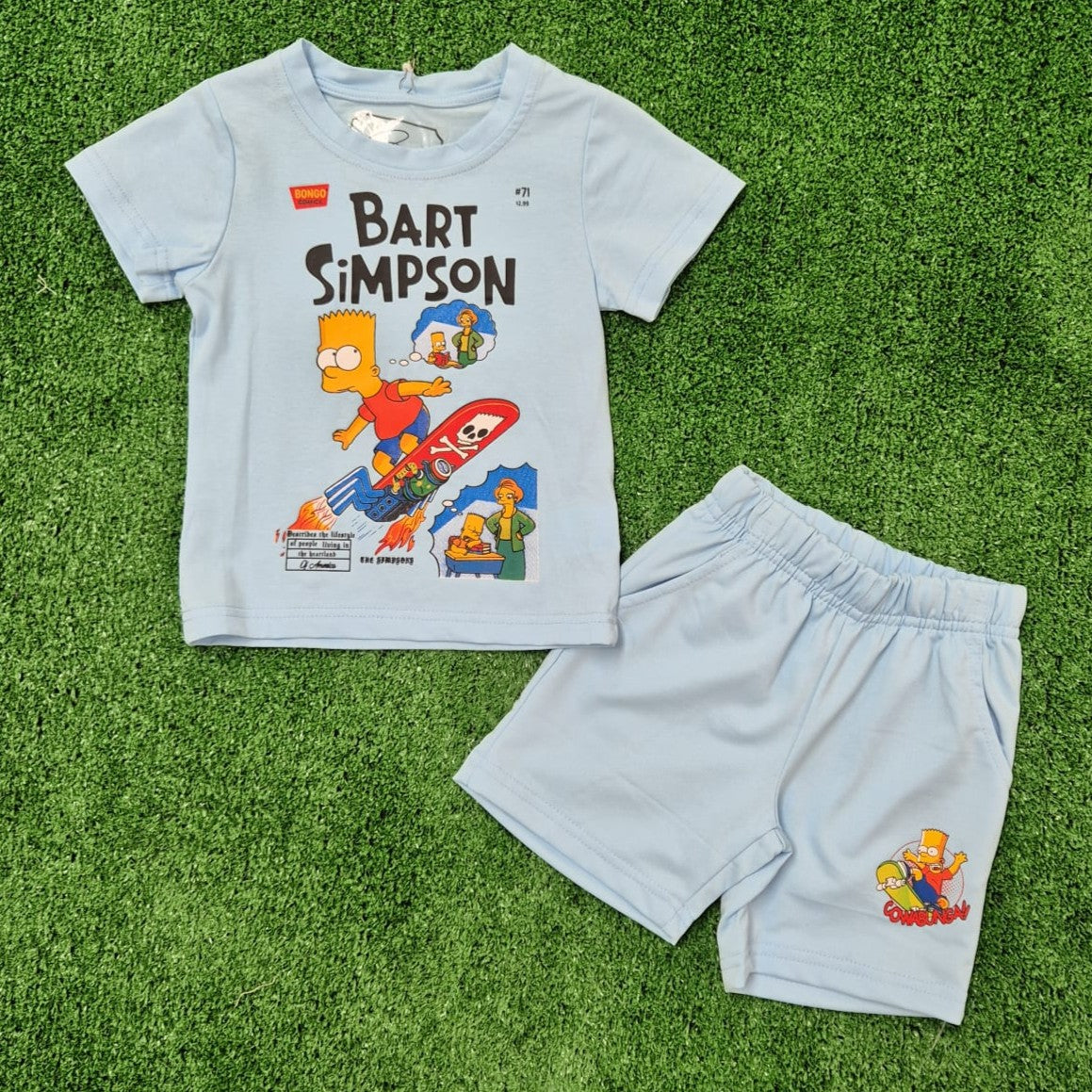 Conjunto Bongo azul