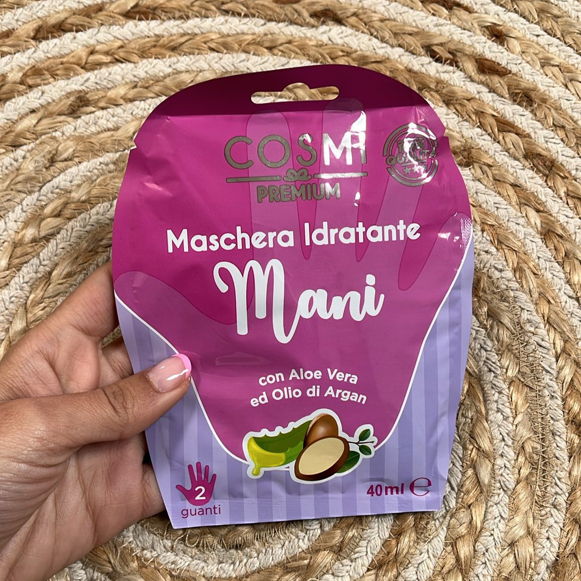 Mascarilla manos cosmi