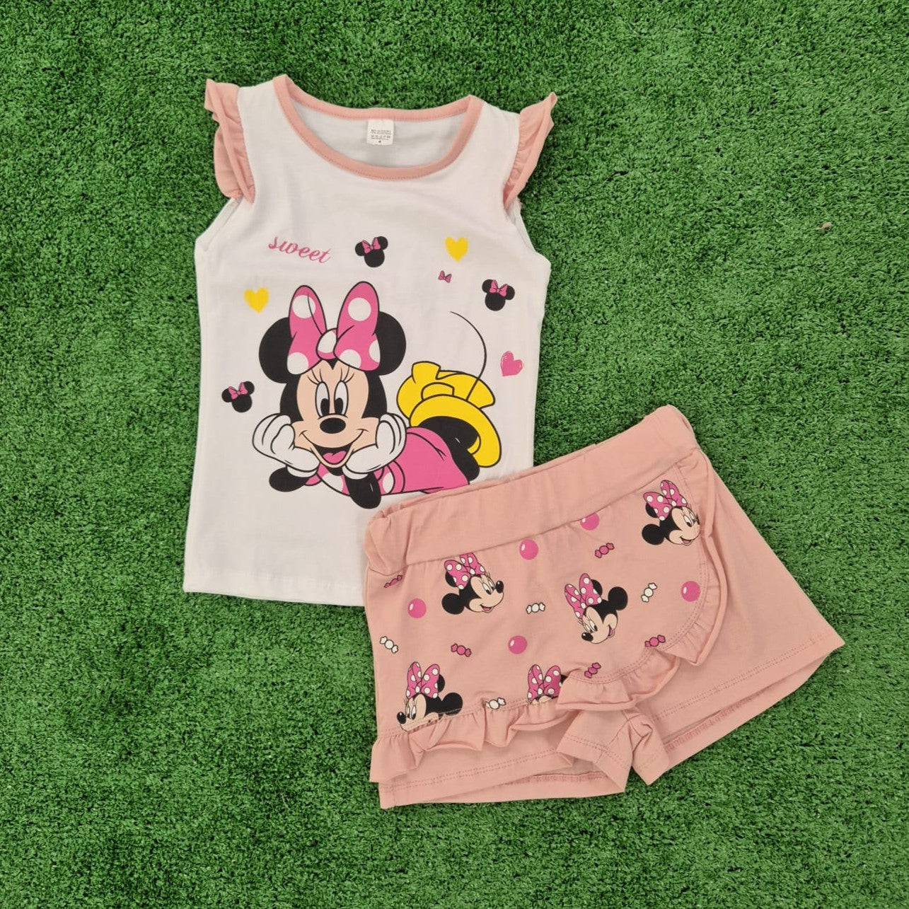 Conjunto Minnie rosa