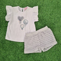 Conjunto globo gris