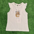 Camiseta adorable blanco