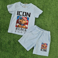 Conjunto icon azul