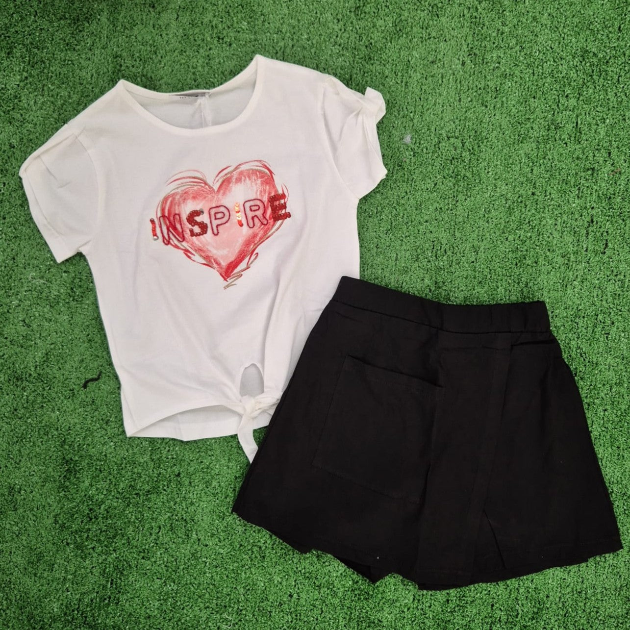 Conjunto inspire blanco