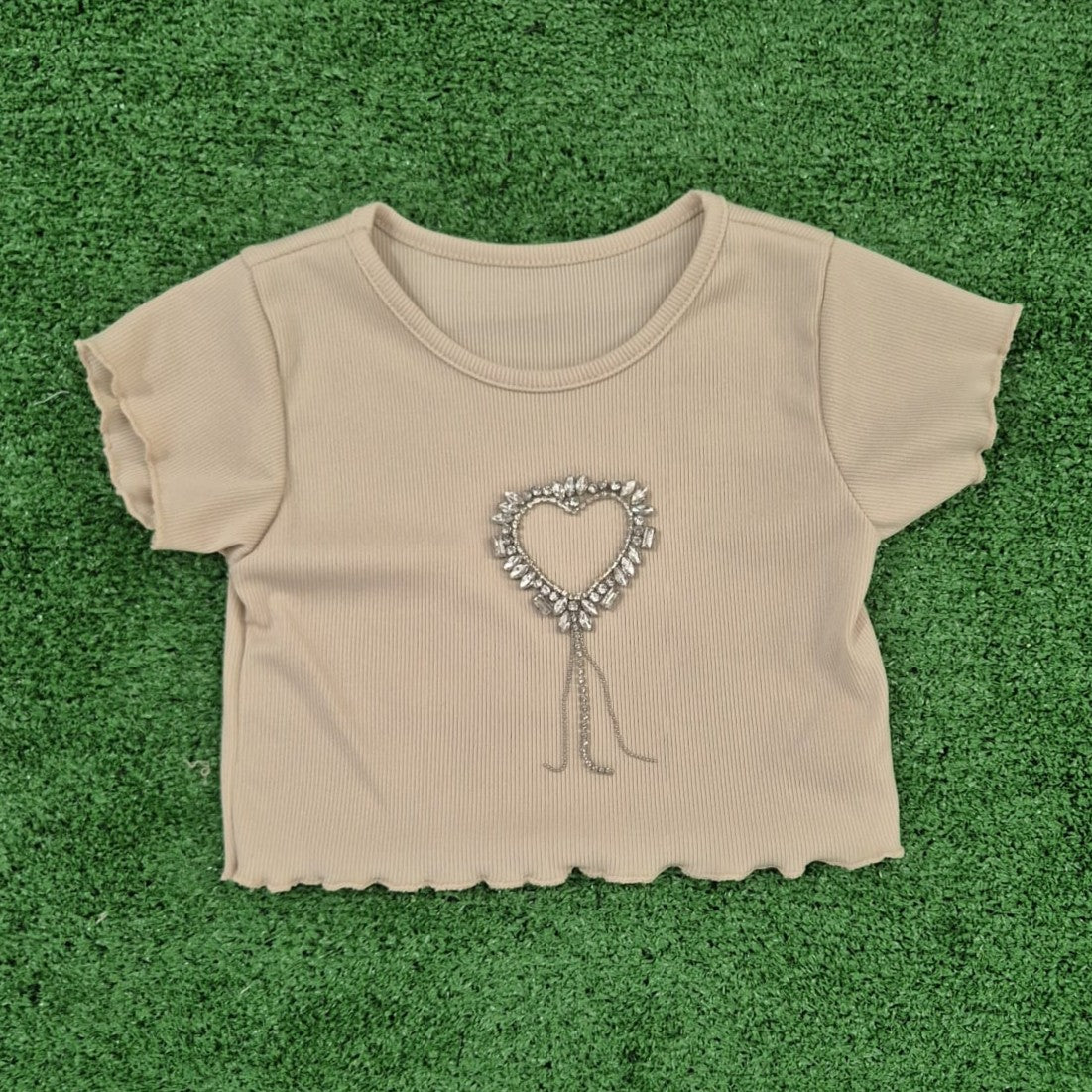 Camiseta canale beige