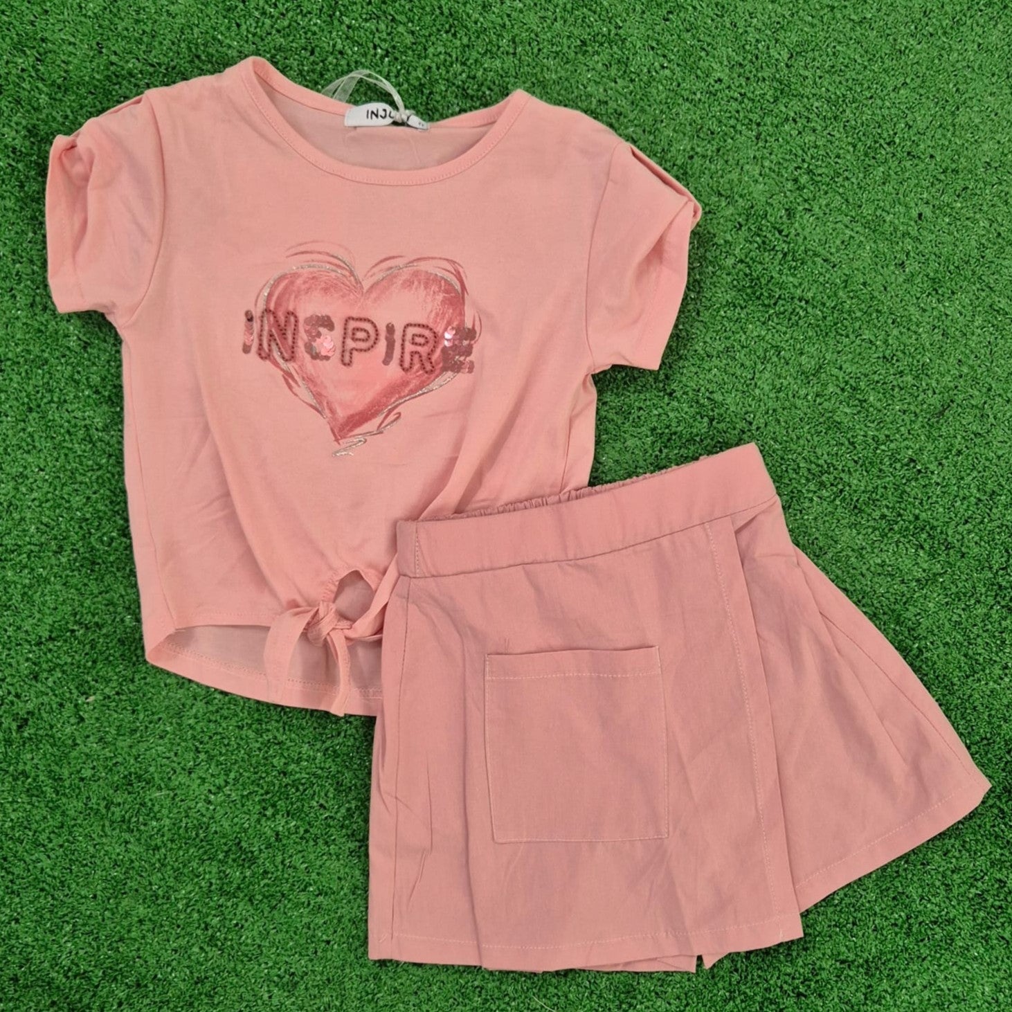 Conjunto inspire rosa