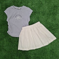 Conjunto satin azul