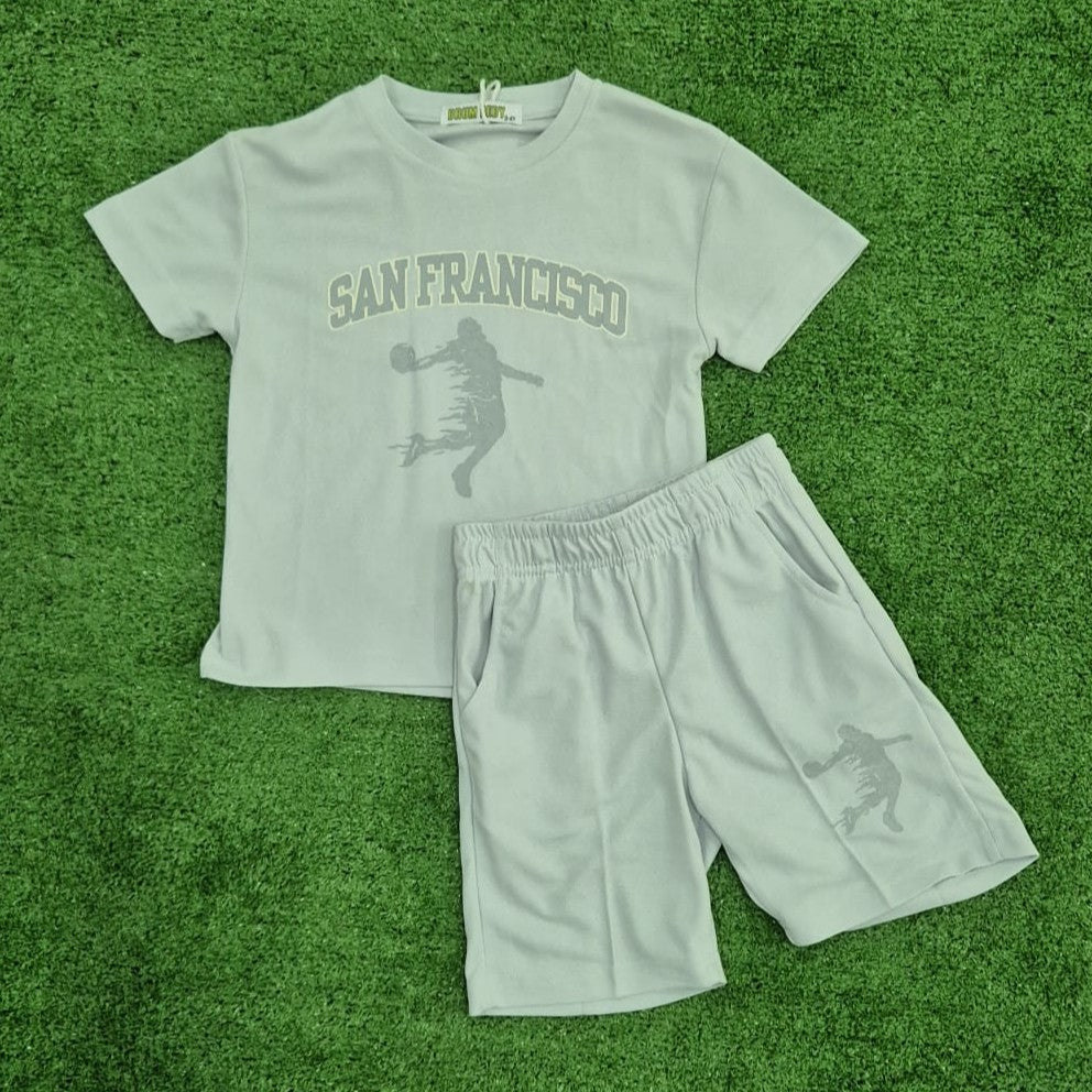 Conjunto sanfrancisco azul