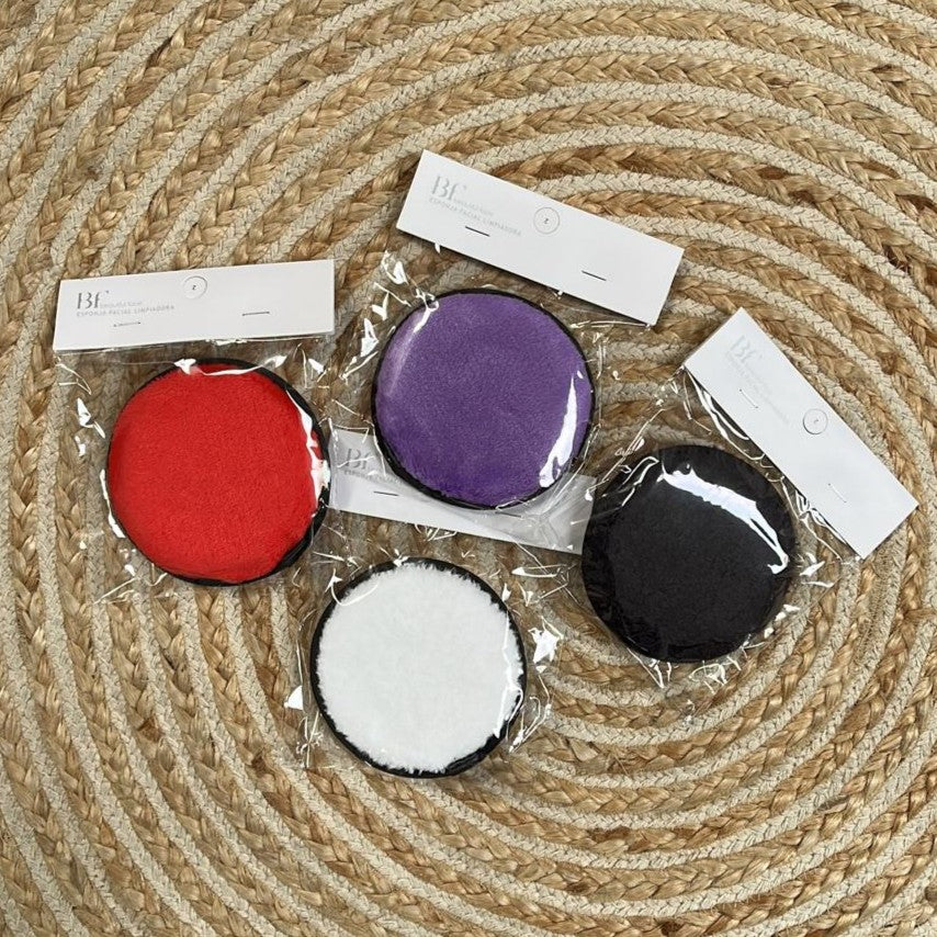 Esponja facial limpiadora