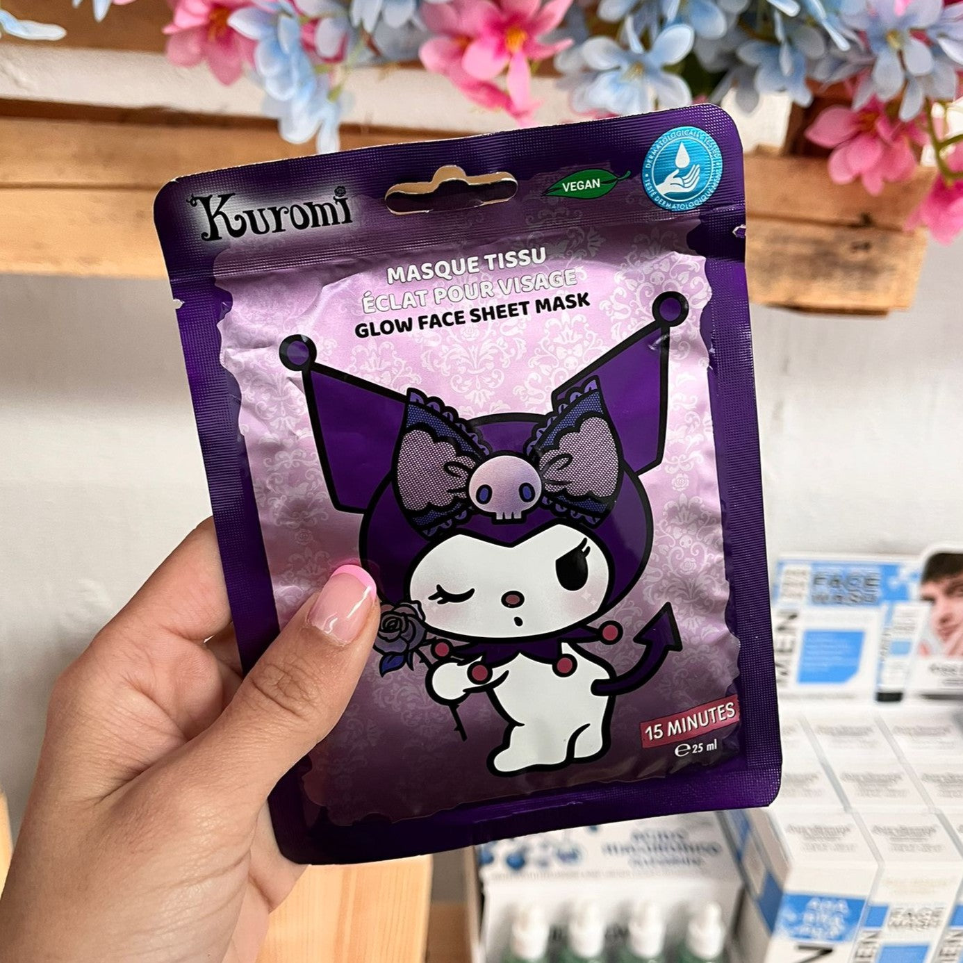 Mascarilla facial Kuromi