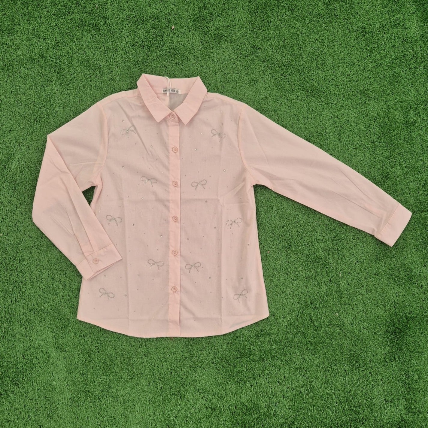 Camisa lazo rosa