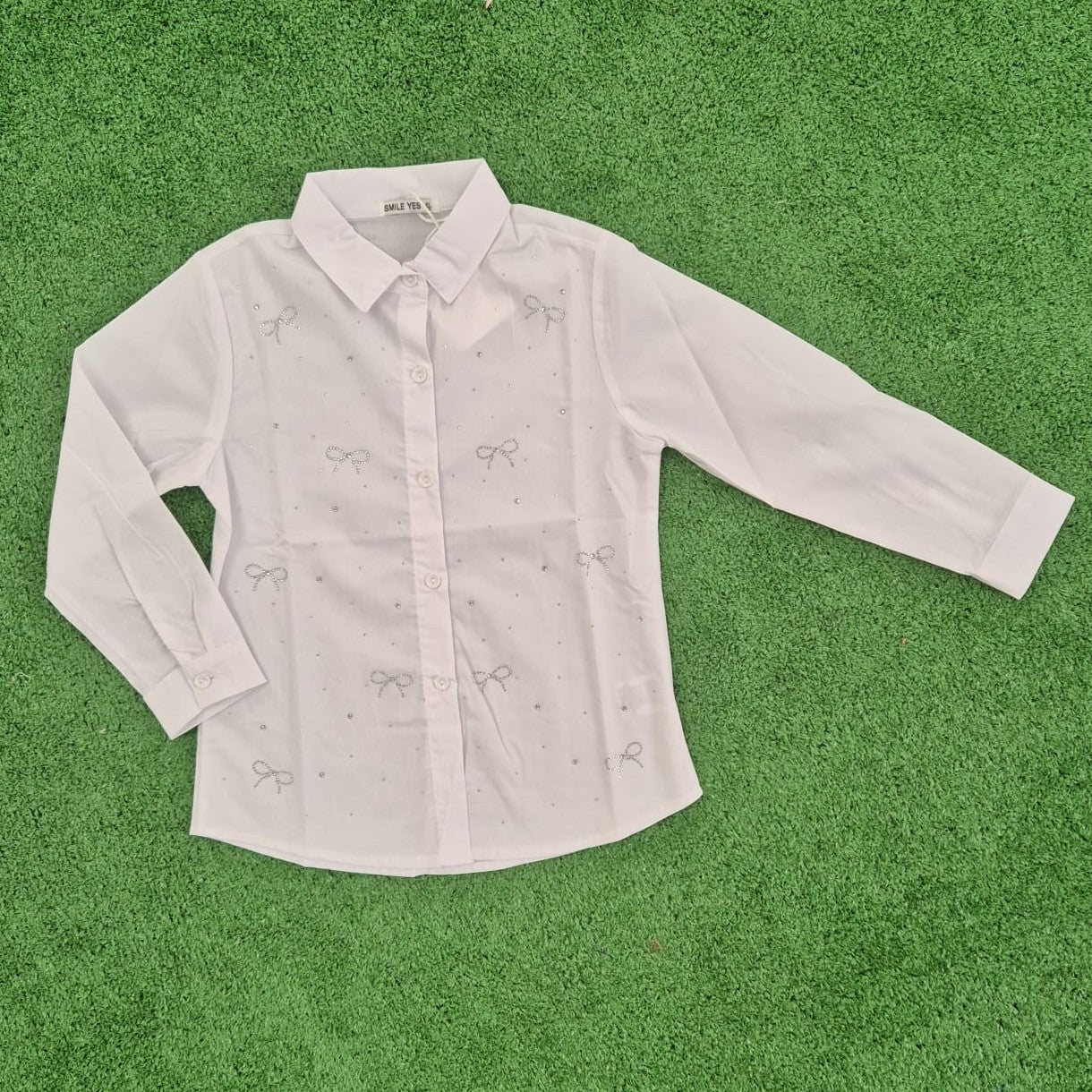 Camisa lazo blanca