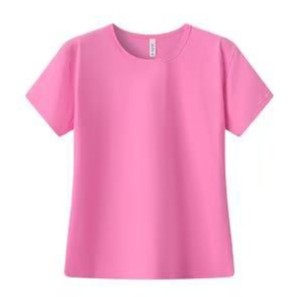 Camiseta basica rosa chicle