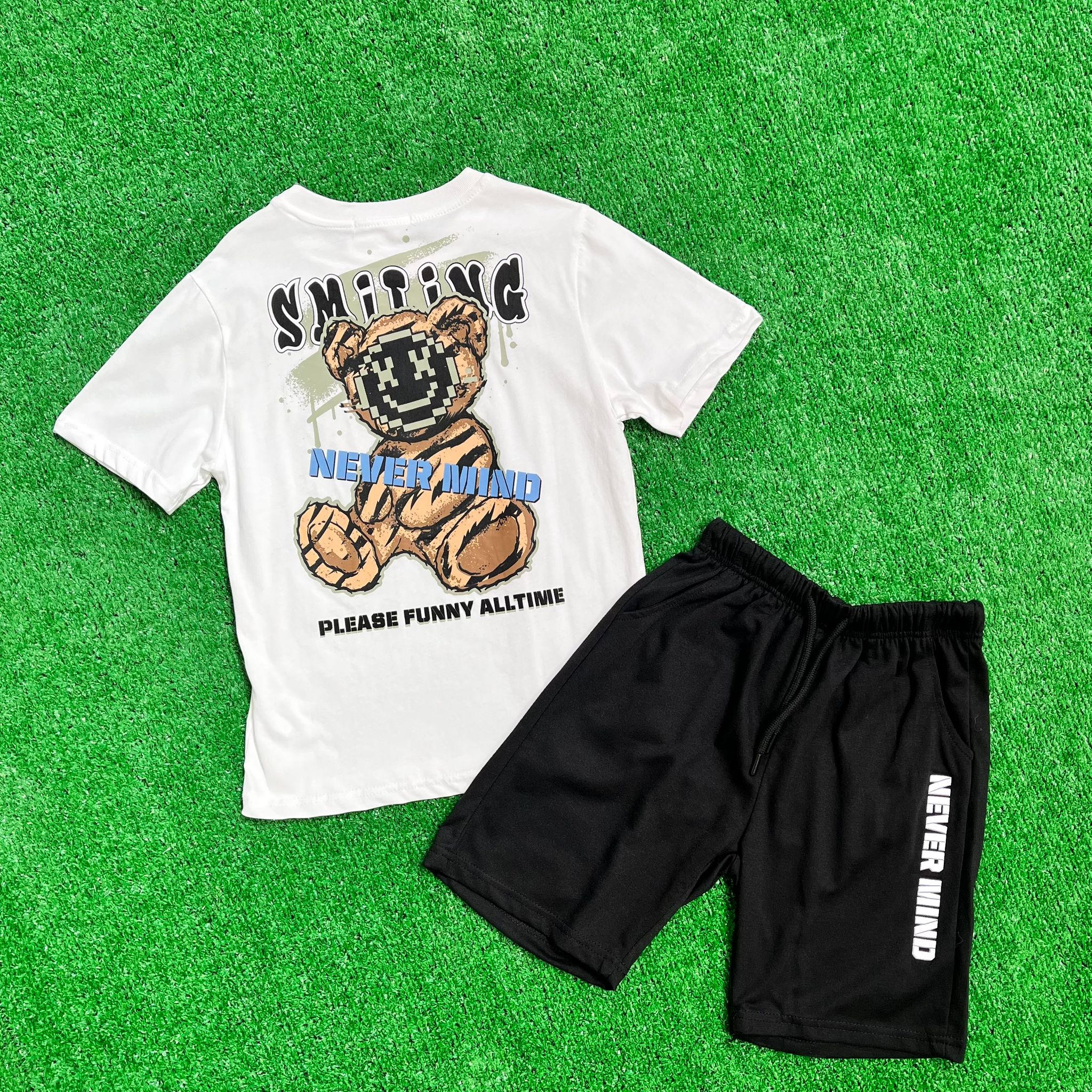 Conjunto never blanco