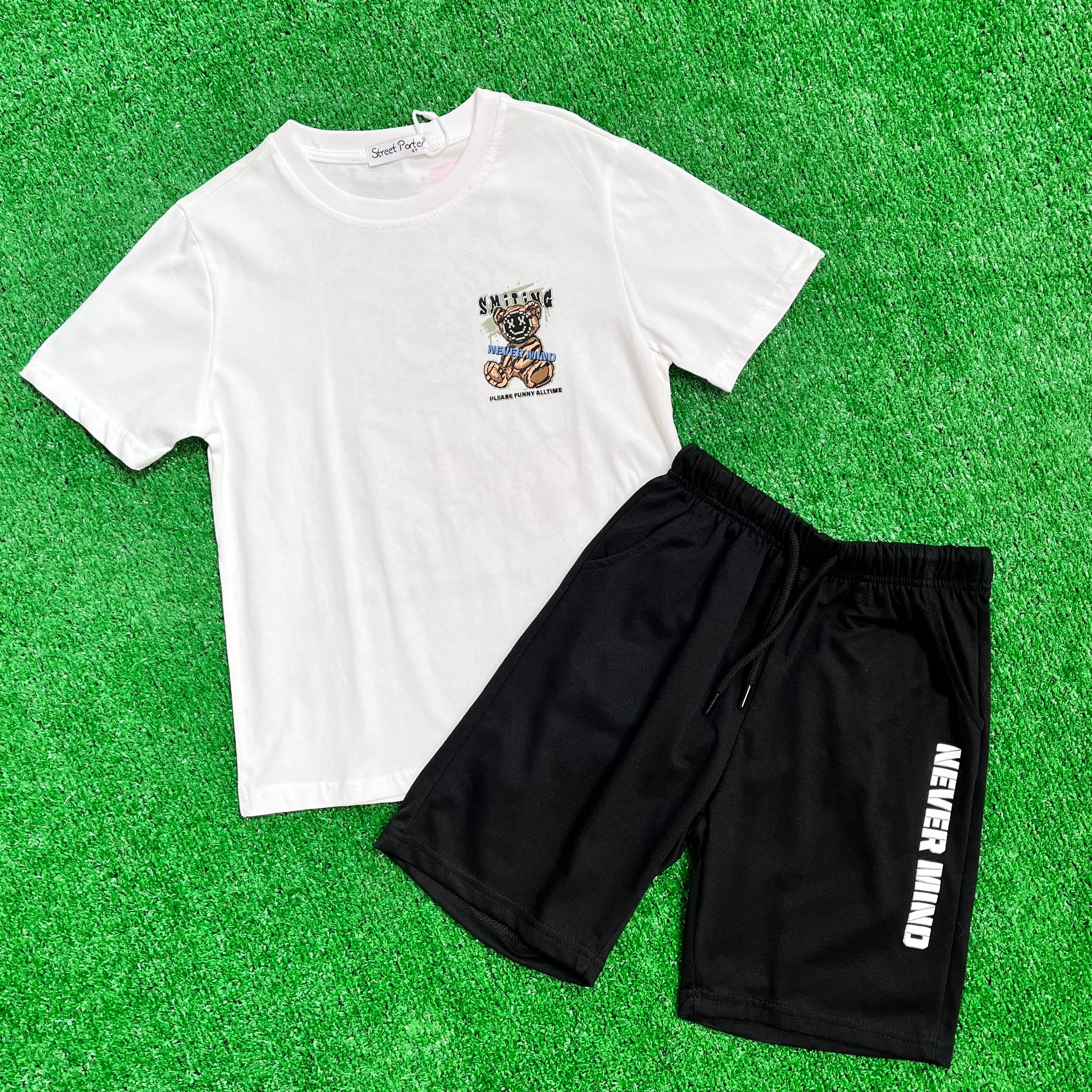 Conjunto never blanco