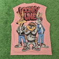 Camiseta Looney Tunes rosa