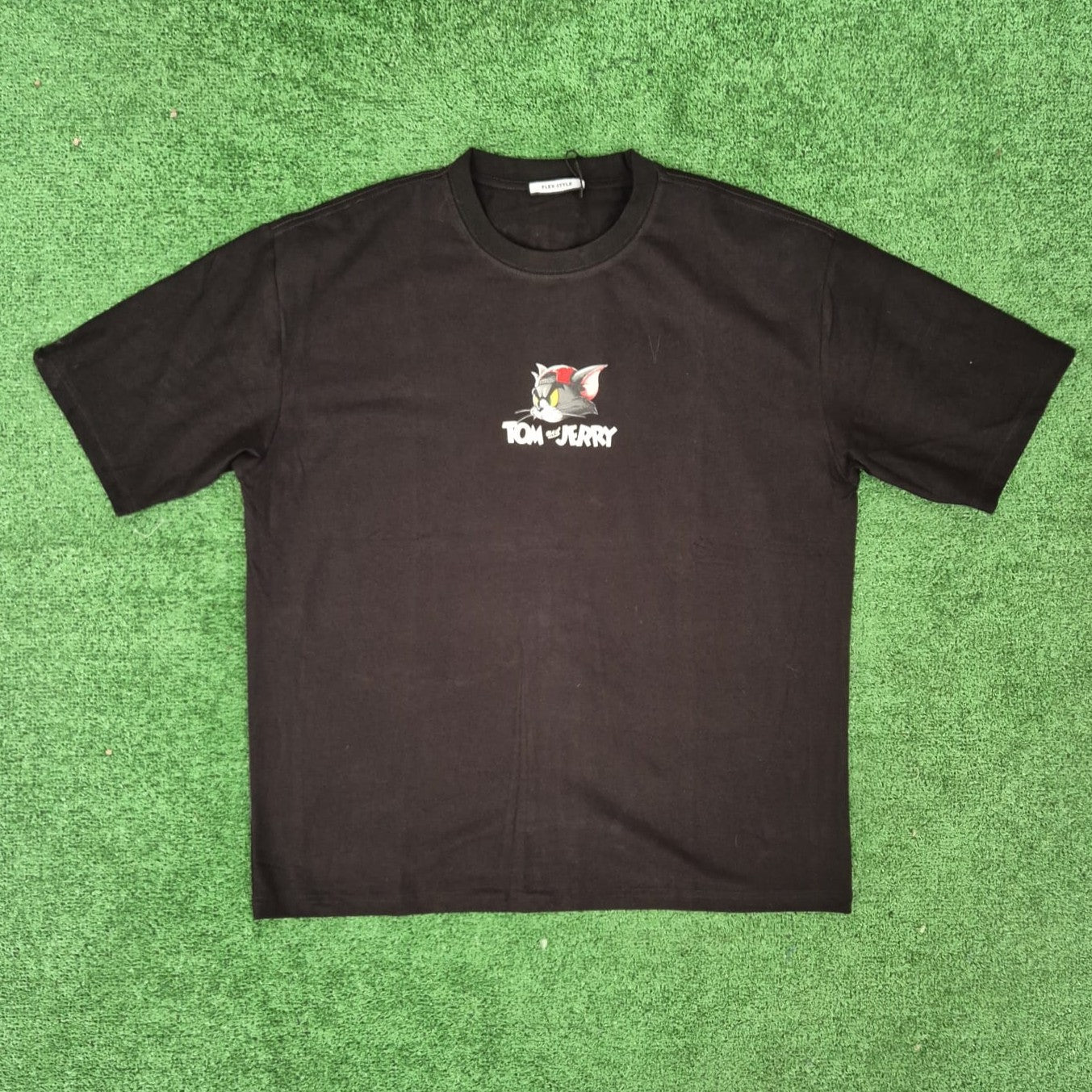 Camiseta Tom y Jerry negra