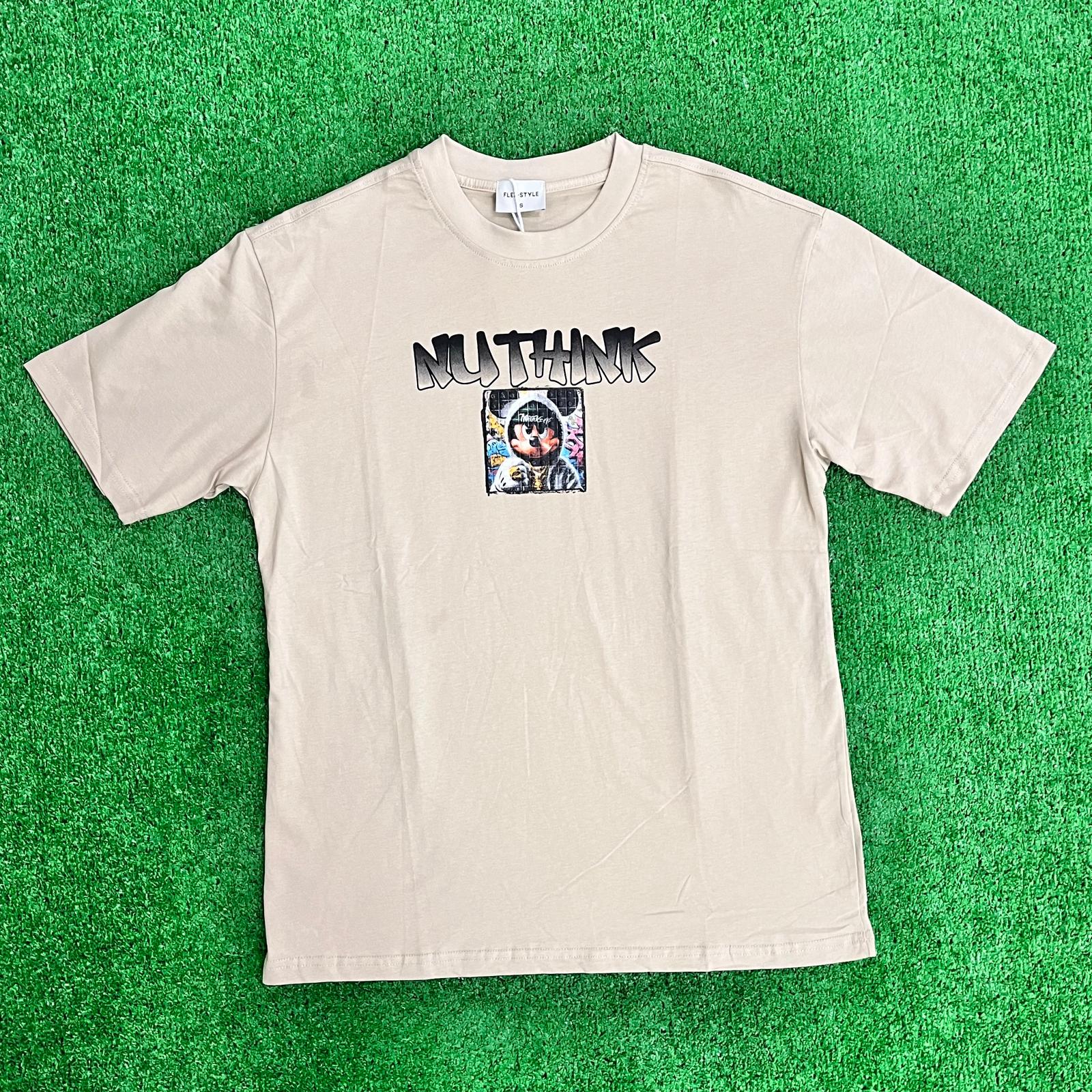 Camiseta Mickey Lego beige