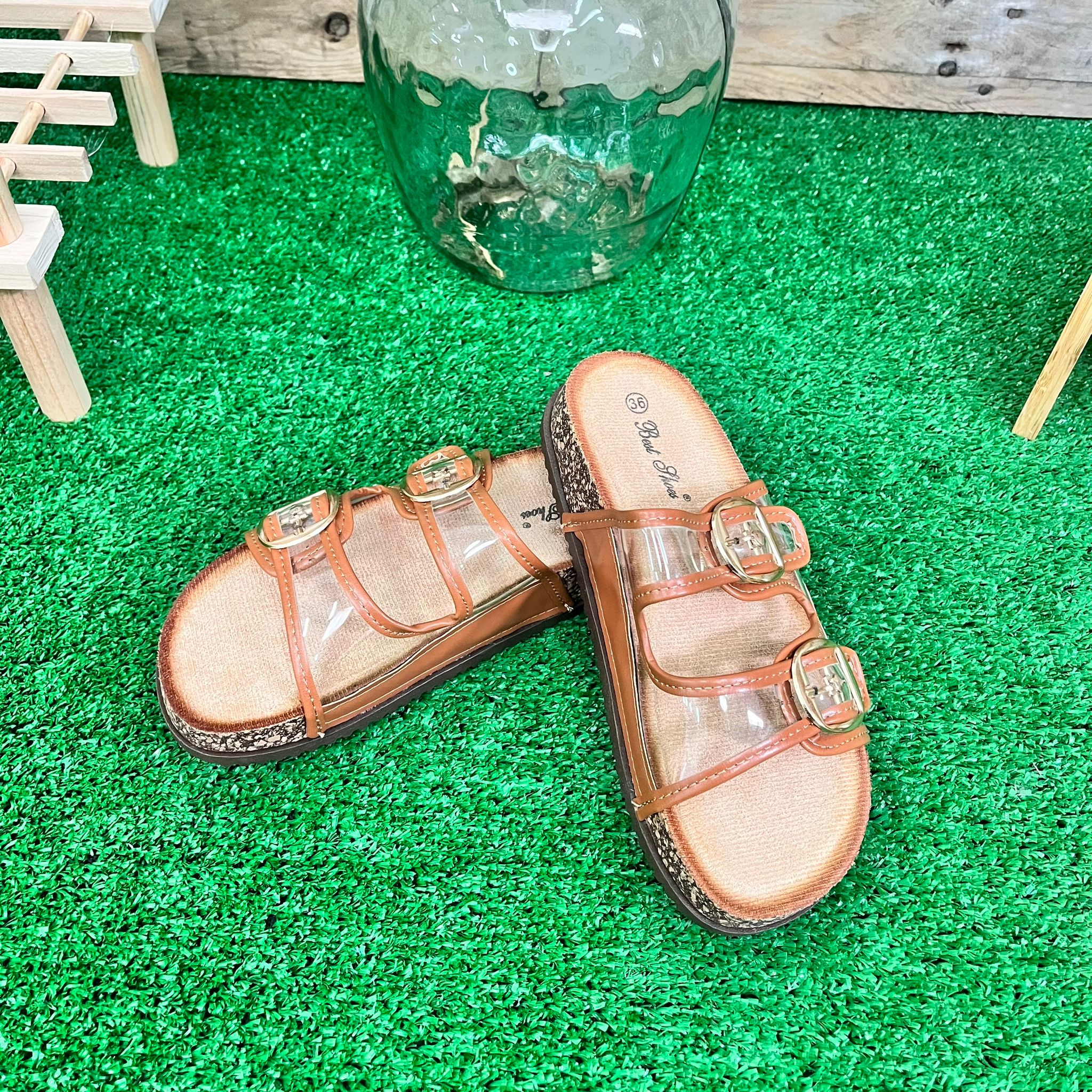 Sandalia 3A033 camel