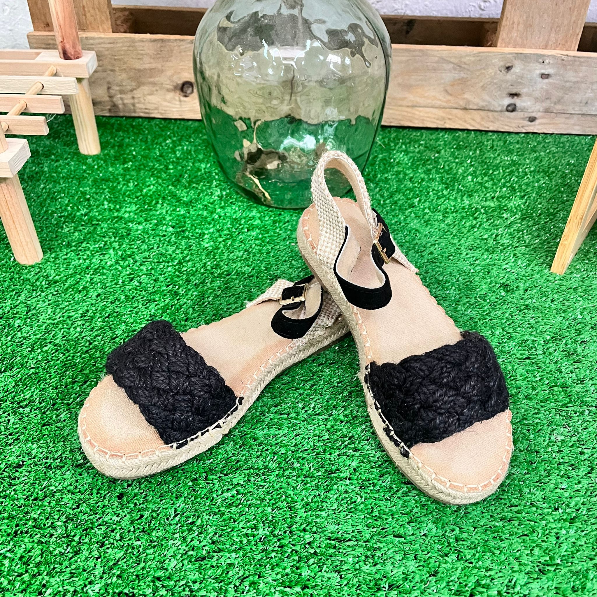Sandalia 2P03 negra