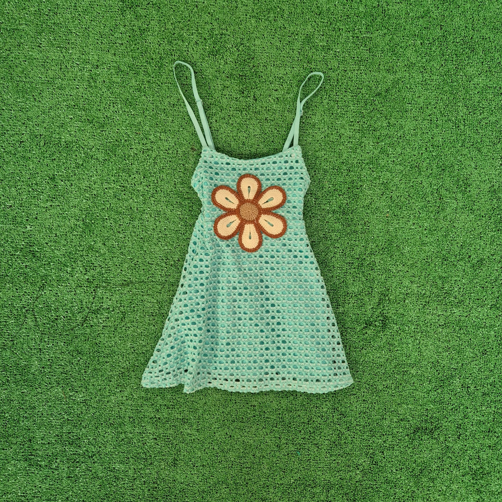Vestido margarita verde