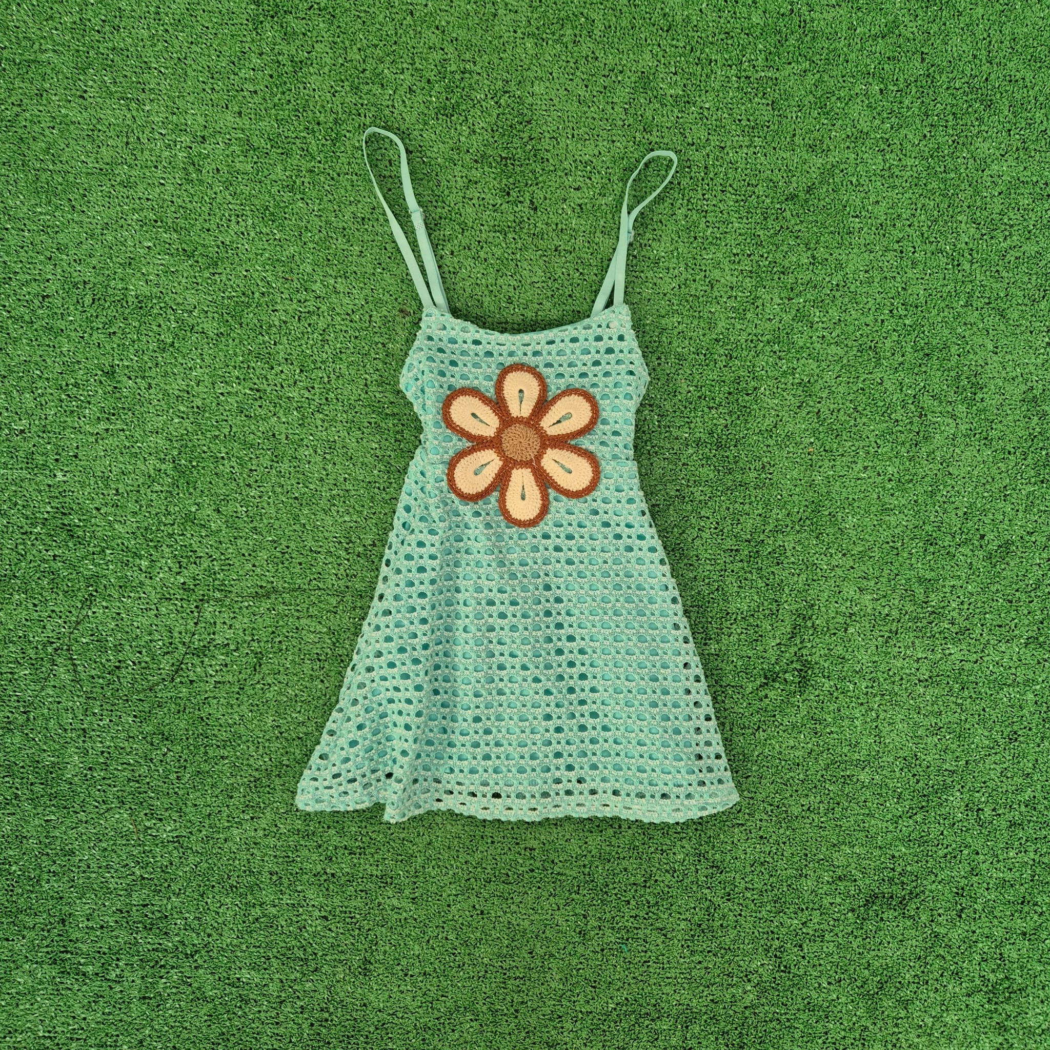 Vestido margarita verde