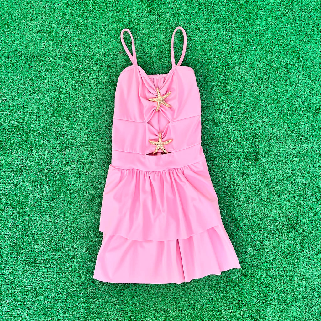 Vestido mar rosa