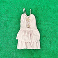 Vestido mar beige