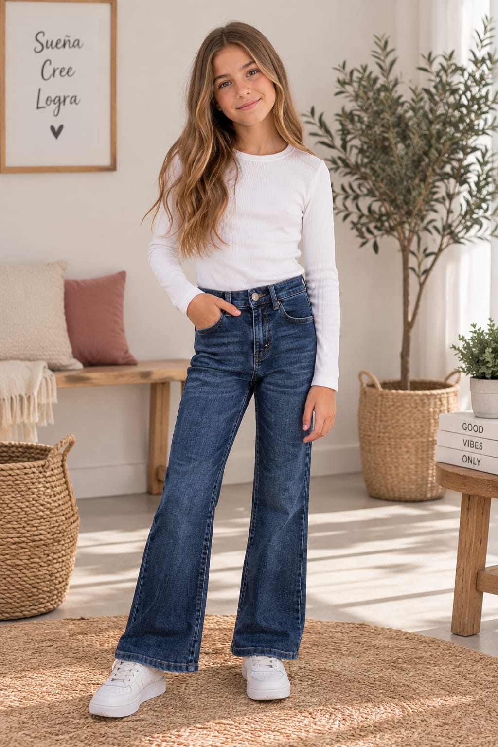 Pantalón Campana Vaquero