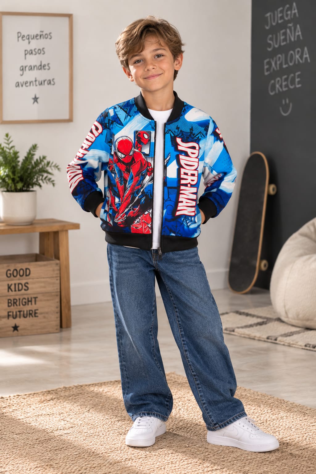 Chaqueta Spiderman