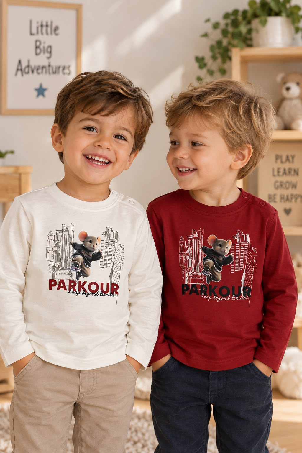 Camiseta parkour