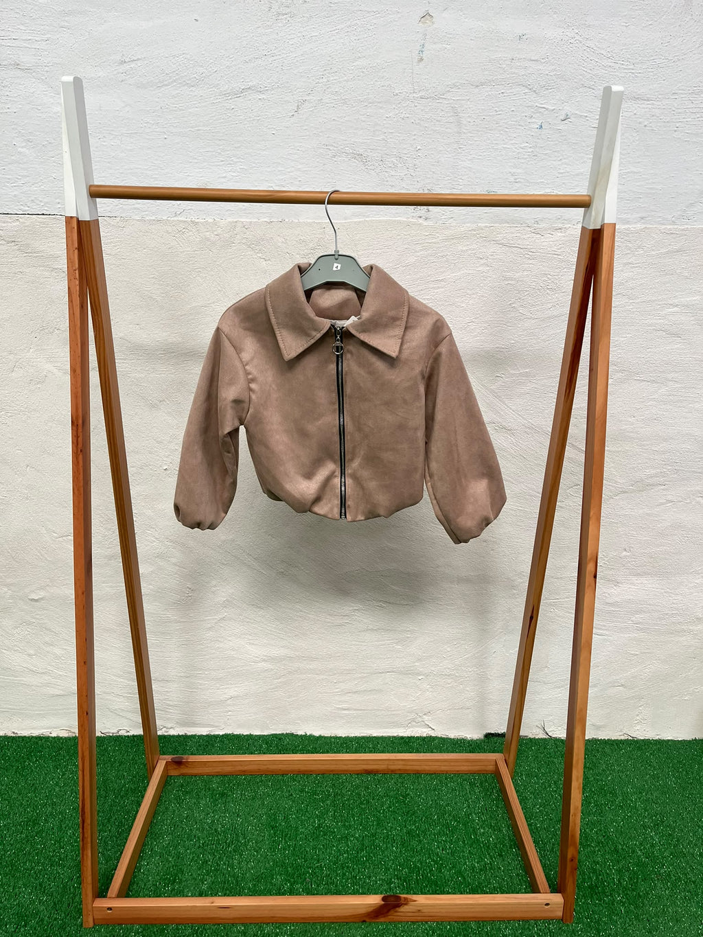 Chaqueta antelina
