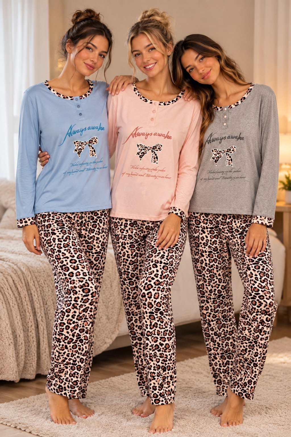 Pijama leopardo