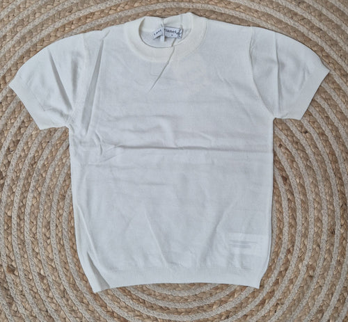 Camiseta hilo blanca