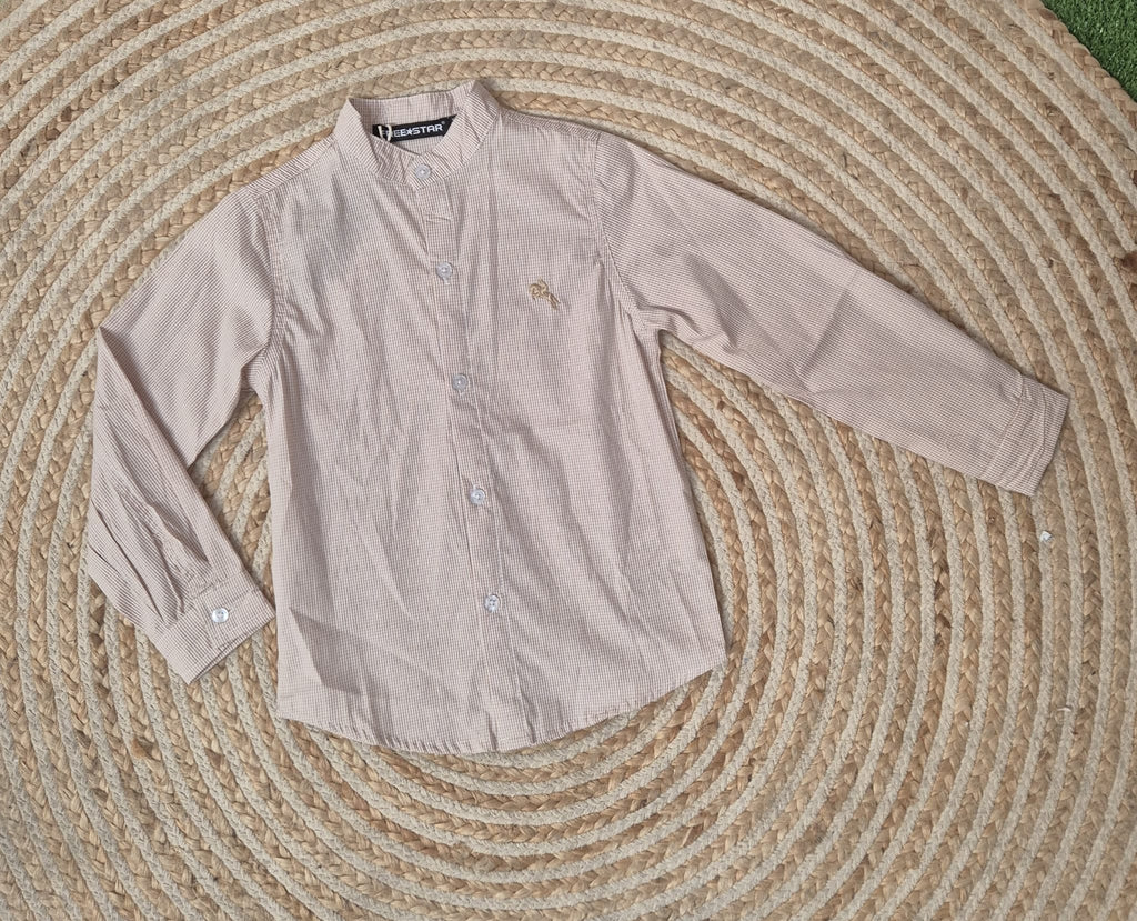 Camisa caballo marron