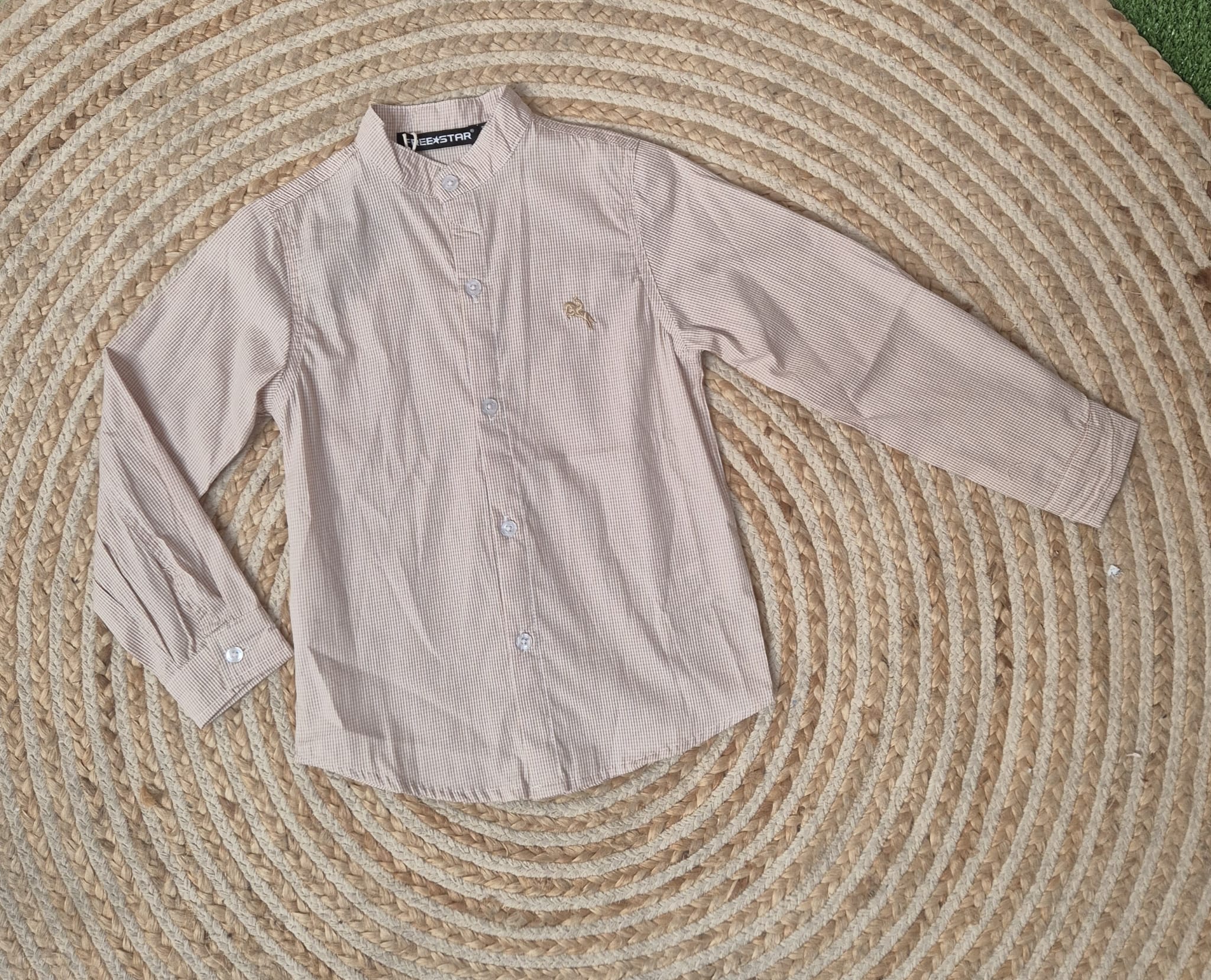 Camisa caballo marron