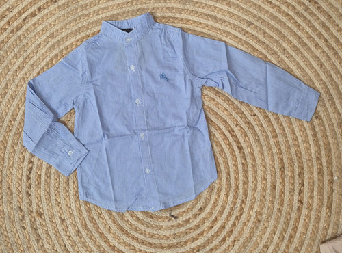 Camisa caballo azul