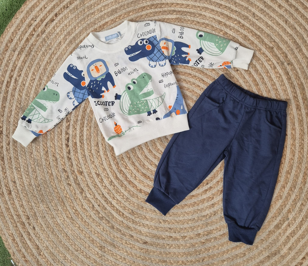 Chandal cocodrilo blanco