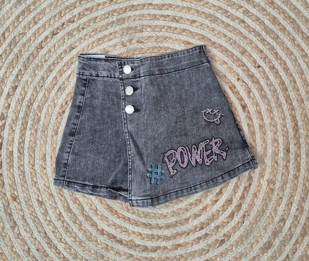 Falda pantalon power