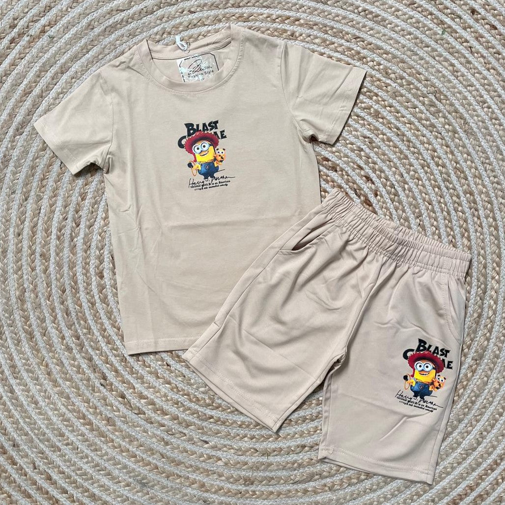 Conjunto minion beige