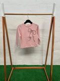 Camiseta lazo lentejuela