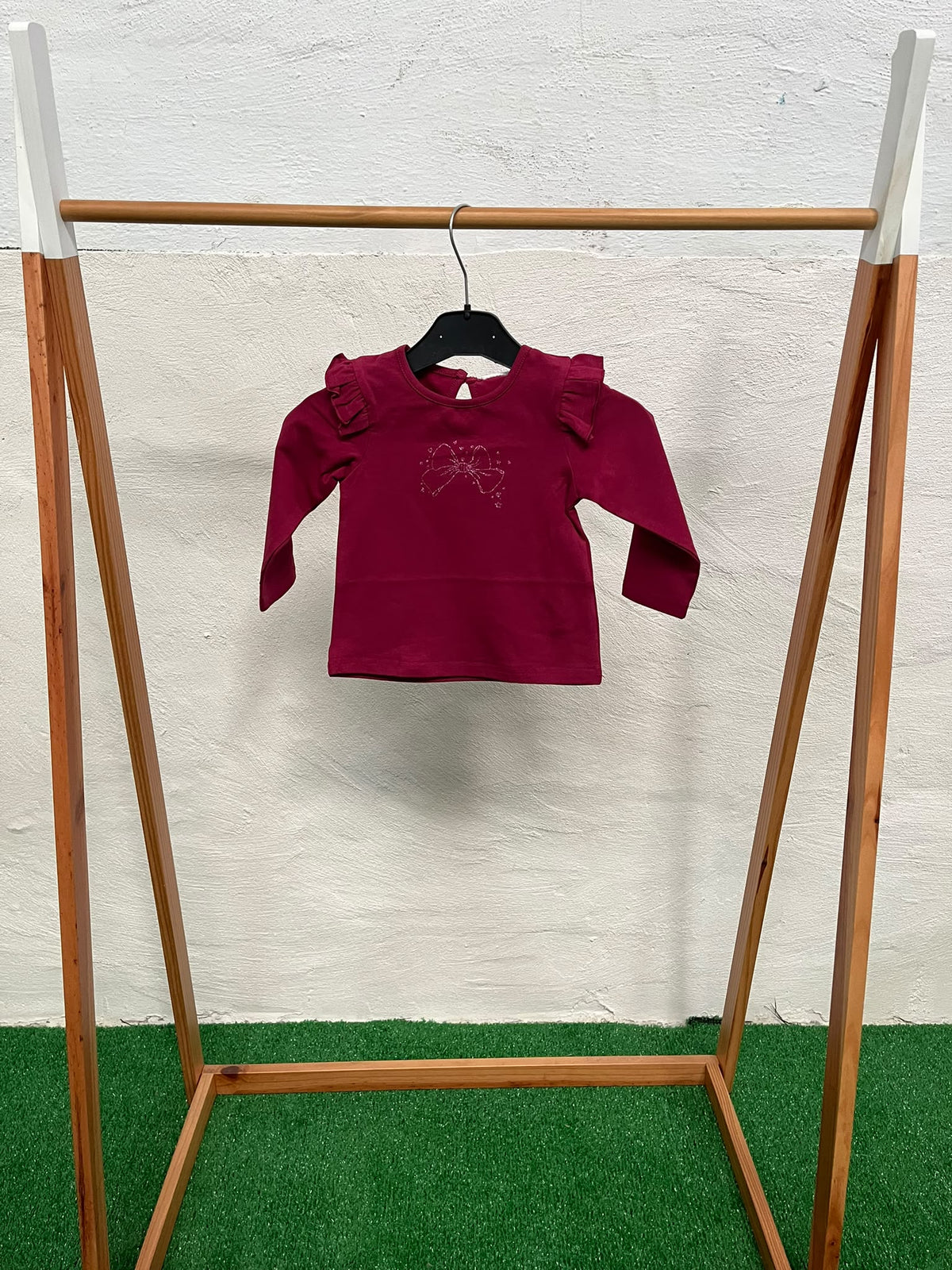 Camiseta lazo volante